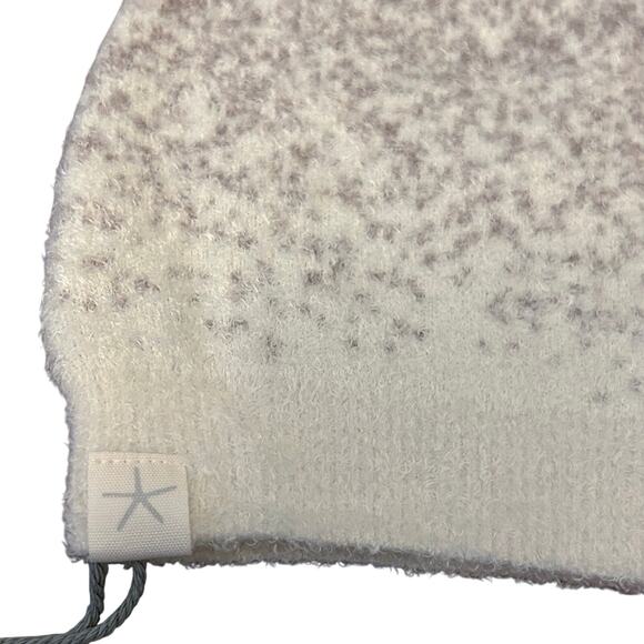 NWT Barefoot Dreams CozyChic Lite Confetti Beanie Cream-Taupe OS